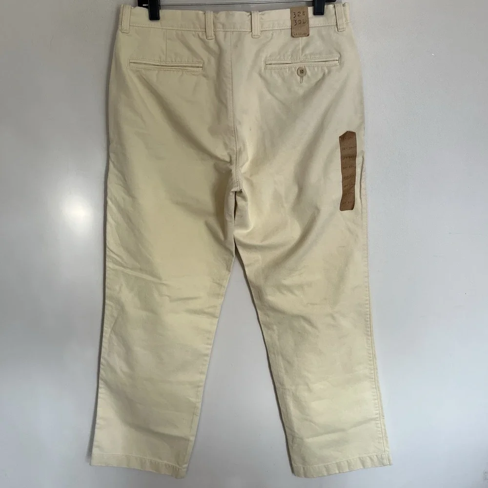 J.‎ Crew Broken In Yellow Chino Pants with Straight Leg Cut W32 L30 New NWT